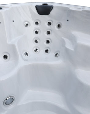 Summer Sale! Bellagio - Atlantic 12ft Swim Spa With Water Purification System & Hydro Massage Jets - 4 Person