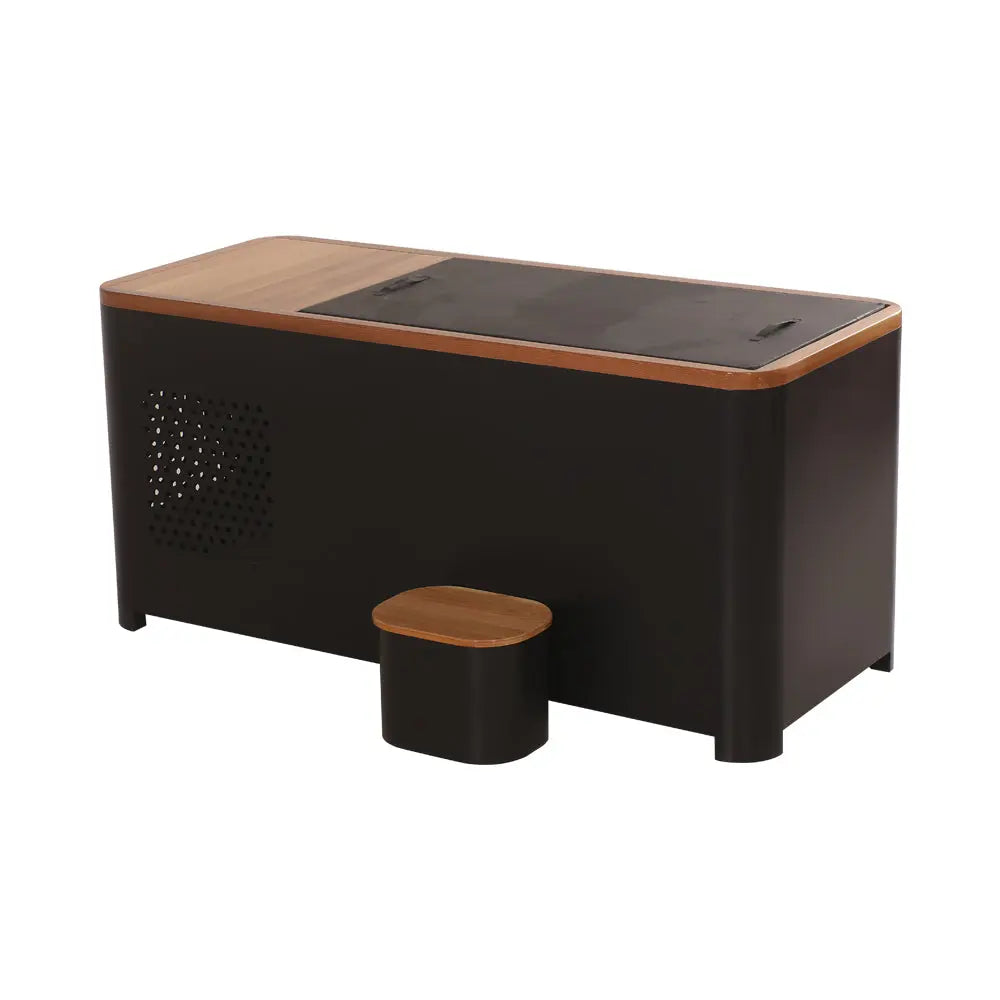Rectangular Ic Cover Black Rectangular Ice Tub - HELIUS