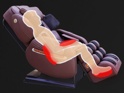 MEGA SALE-American Made-LURACO I9 MAX, I9 MAX 'SPECIAL EDITION', I9 MAX 'BILLIONAIRE EDITION', OR I9 MAX 'ROYAL EDITION' Medical Massage Chair with Chiropractic Twist, MADE WITH REAL LEATHER