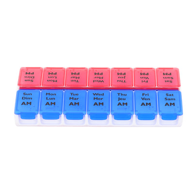 Bios - Compact Twice Daily Pill Box
