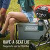 Coleman - 62 Qt Wheeled Cooler 3-Day Ice Retention - Grey - Relaxacare