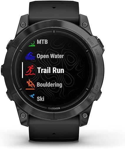 *Garmin Epix Pro (Gen 2) Sapphire Edition, 42mm/47mm/51mm, High Performance Smartwatch, Advanced Training Technology, Built-in Flashlight