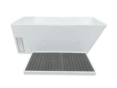 Acrylic Cold Plunge Tub with Built-In Ice Maker – All-in-One Ice Bath Spa for Athlete Recovery, Hydrotherapy & Home Gym-