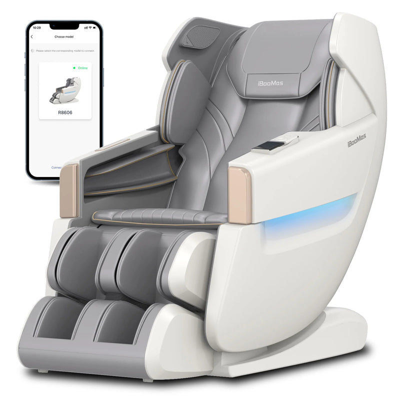 Mega Sale-Iboomas- 3D L Track Ai App Controlled Massage Chair-2024 Model- New Design R-8606