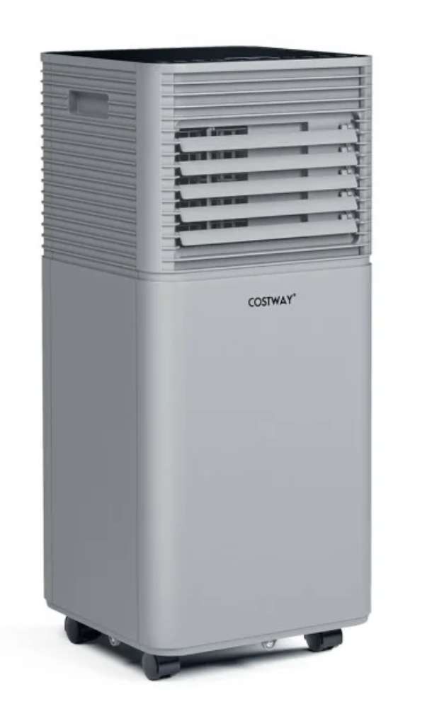 *10000 BTU(Ashrae) Portable Air Cooler with Fan and Dehumidifier Mode - Gray