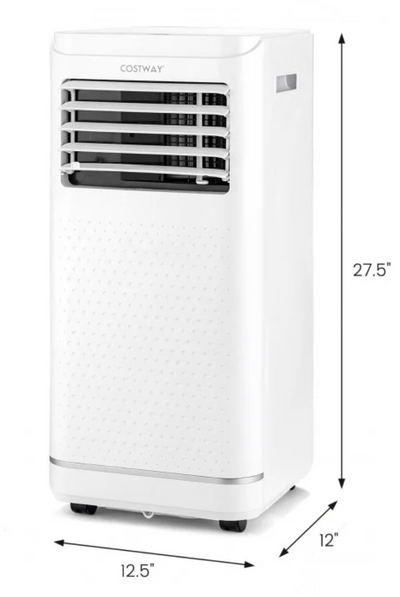 *8000/10000 BTU(Ashrae) Portable Air Conditioner with Dehumidifier - 10000BTU