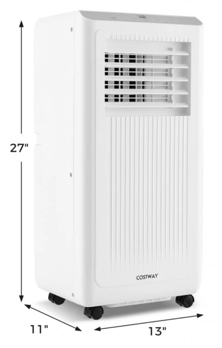 *8000/10000 BTU Portable Air Conditioner 3 in 1 AC Unit Fan and Dehumidifier - 10000BTU