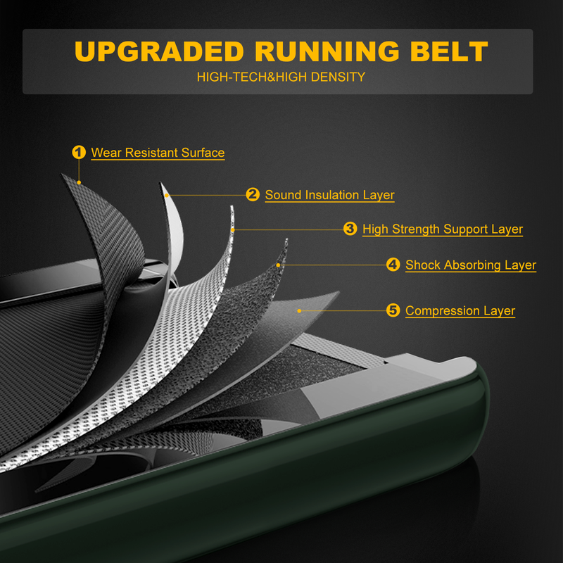 Electric Motorized Health and Fitness Folding Treadmill with Dual Display and Speaker-Green