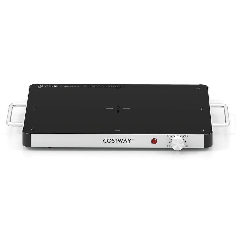 Electric Warming Tray Food Warmer with Adjustable Temperature Control