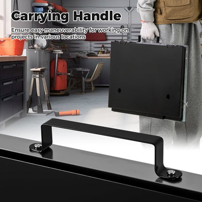 Folding Welding Table Accessories for Workbench Desktop with Perforated Panel