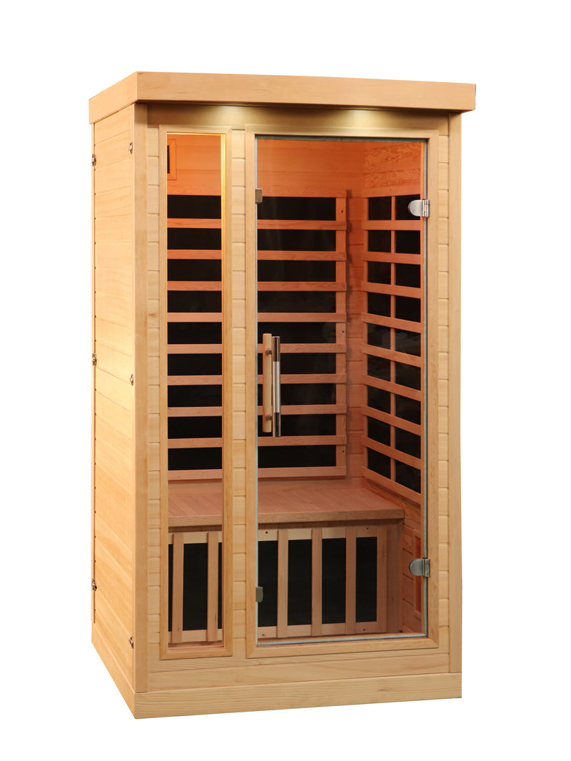 Mega Sale -Great Lakes - 2024 Model-LOW EMF 3D 1 person Tremblant Sauna