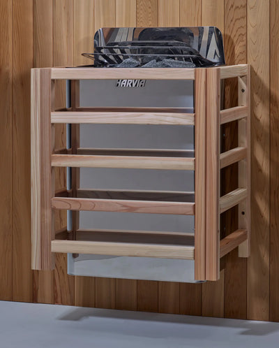 *Golden Designs Arosa 4 Person Barrel Traditional Sauna -  Pacific Cedar GDI-B004-01