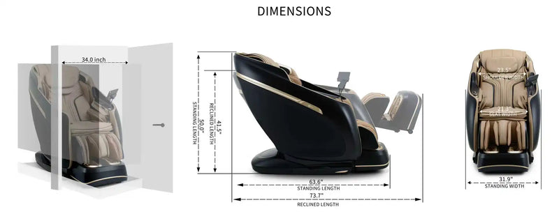 Ogawa-Master Drive Duo OG-8901 – Elite Full-Body Wellness Machine with Dual 4D & 3D Massage Engines- Calf Spinner, Ai, Chair Doctor And Full Automation- Most Premium Chair In North America- 2026 Model