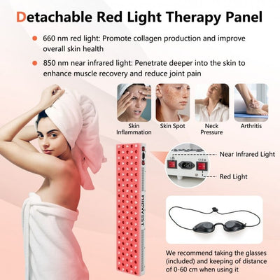 *LIMITED STOCK* - Mega Sale-Bonus Free Red Light Therapy-Costway-2-3 Person 3D Premium Infrared Sauna With PureTech Carbon Panel Low EMF-Chromotherapy- #1 Selling Sauna In North America