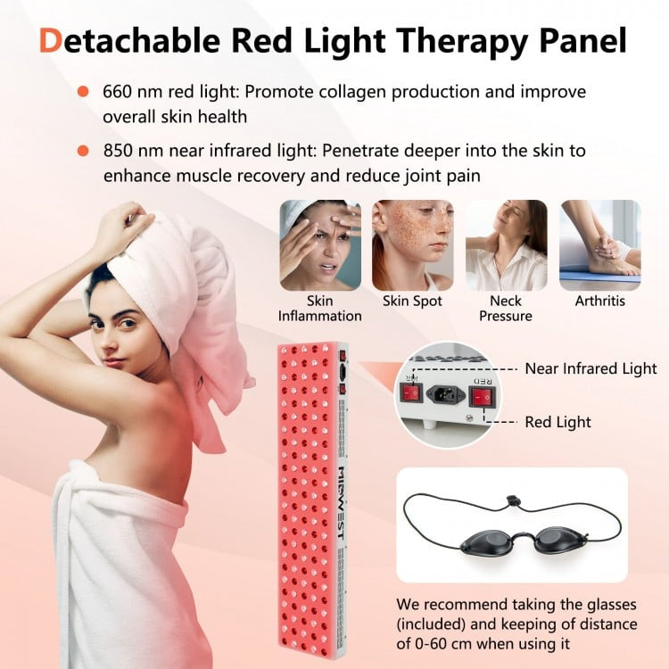 *LIMITED STOCK* - Mega Sale-Bonus Free Red Light Therapy-Costway-2-3 Person 3D Premium Infrared Sauna With PureTech Carbon Panel Low EMF-Chromotherapy- 