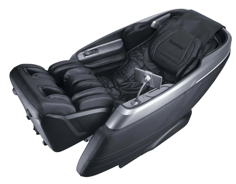 2024 Model-IBoomas 4D Fully Loaded Massage Chair With Calf Spinners Pro, App and Voice Control