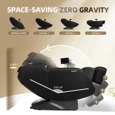 IBooMas-Full Body 3D Zero-G Massage Chair With Touch Screen Remote