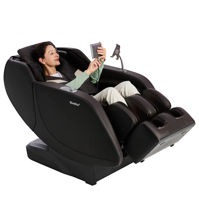 BooMas-Full Body 4D Zero-G Massage Chair With Touch Screen Remote