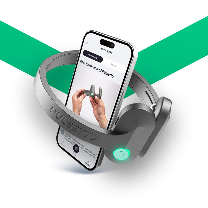 Open Box - Like New -Pulsetto-The Ultimate Stress Relief and Sleep Enhancement- Vagus Nerve Stimulator Device - Relaxacare