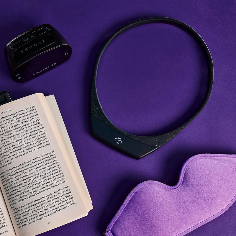 Hapbee-Smart Wearable Neckband – Feel Better Naturally Without Pills or Stimulants | Boost Mood, Improve Focus, Enhance Sleep & Reduce Stress Using Low-Frequency Signals | Drug-Free Wellness Technology You Can Wear Anytime, Anywhere