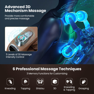 (Demo unit) Costway-SL Track 3D Full Body Massage Chair, Zero Gravity-Active Thai Stretch, Chiro Twist, 3D foot Massage-Jl10030 Fully Loaded