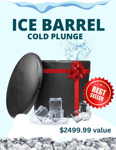 Sale-Ice Barrel 300 With Chiller Ports-Bonus Free Impact Therapy Gun ( $400 Value)