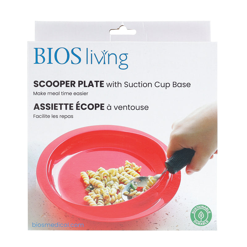 Bios - Scooper Plate with Suction Cup Base