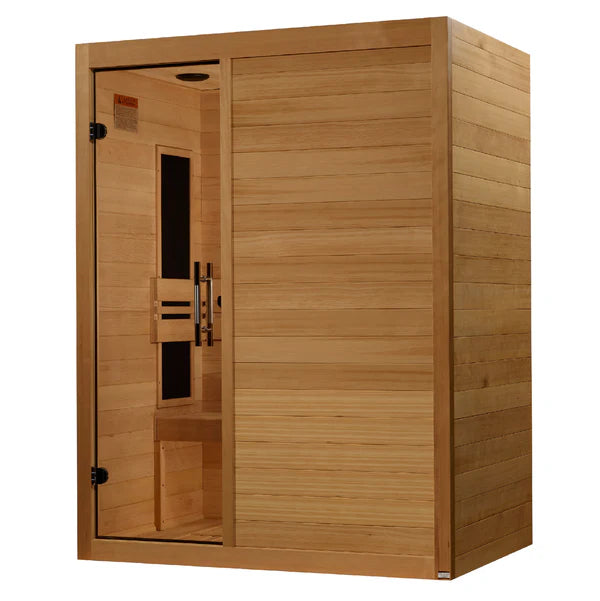 (Demo unit) - S-Line MX-S306-01 Maxxus Low EMF FAR Infrared Sauna Canadian Hemlock - Relaxacare