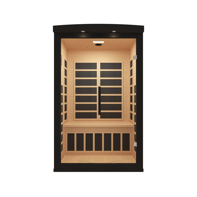 PREORDER OCTOBER 2025 *NEW 2025 Model* Icomfort 2 person Low EMF Infrared Sauna IC43-1830-Black