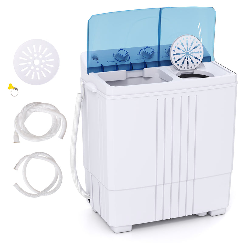 Portable Washing Machine for Dorms and Apartment-Blue
