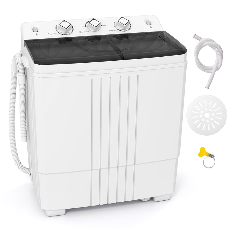 Portable Washing Machine for Dorms and Apartment-Black