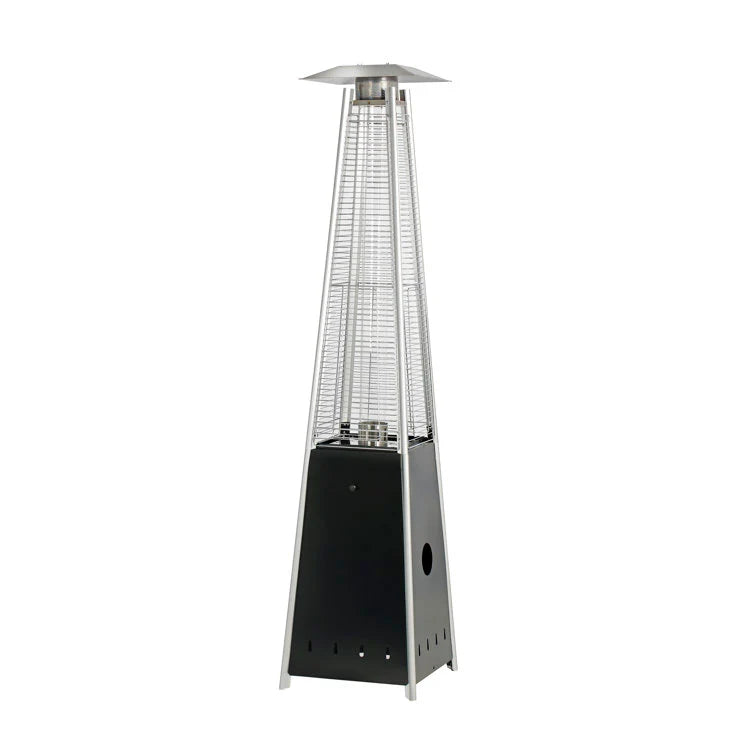 Shinerich Pyramid Style Gas Patio Heater - Black