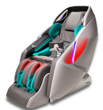 Mega Sale - Floridian Brand - Pioneer 4D Flex - Full Body L Track Massage Chair With Spinal Reflexology