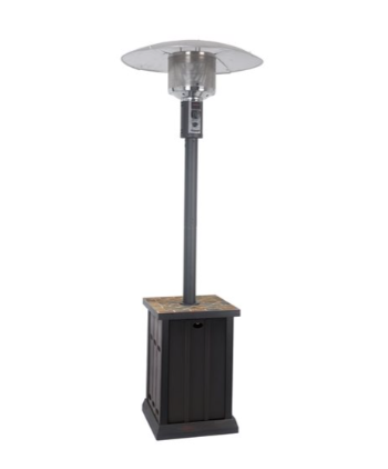 Shinerich Patio Heater with Tile Tabletop