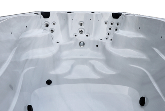 Summer Sale! Bellagio -  Atlantic 15ft Swim Spa With Water Purification System & Hydro Massage Jets - 4 Person