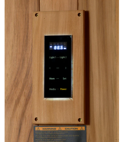 *GDI "Osla Edition" 6 Person Traditional Sauna - Canadian Red Cedar Interior and Pacific Premium Clear Cedar Exterior GDI-7689-02