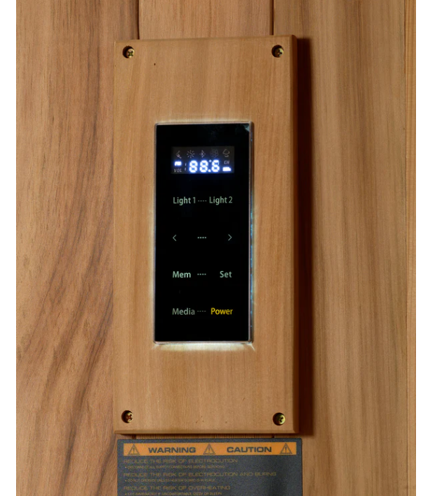 *GDI "Osla Edition" 6 Person Traditional Sauna - Canadian Red Cedar Interior and Pacific Premium Clear Cedar Exterior GDI-7689-02