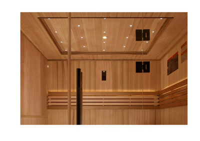 *GDI "Osla Edition" 6 Person Traditional Sauna - Canadian Red Cedar Interior and Pacific Premium Clear Cedar Exterior GDI-7689-02