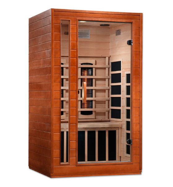 GDI- Dynamic "Cardoba"  2 Person Full Spectrum Infrared Sauna, Near Zero EMF - Canadian Hemlock DYN-6203-02 FS