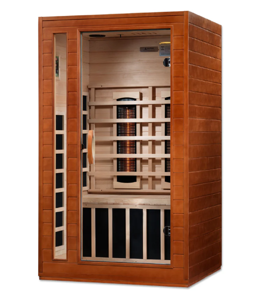 GDI- Dynamic "Cardoba"  2 Person Full Spectrum Infrared Sauna, Near Zero EMF - Canadian Hemlock DYN-6203-02 FS