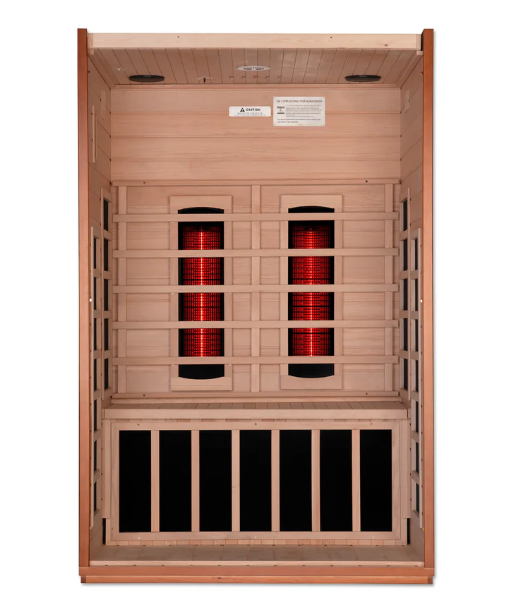 GDI- Dynamic "Cardoba"  2 Person Full Spectrum Infrared Sauna, Near Zero EMF - Canadian Hemlock DYN-6203-02 FS