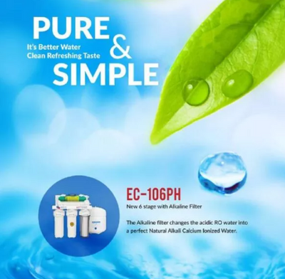 Meeco - EC106-PH Reverse Osmosis Water Purification System with Alkaline Filter