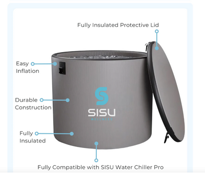 SISU - The KEMI Barrel "Lite" Cold Plunge in Gray