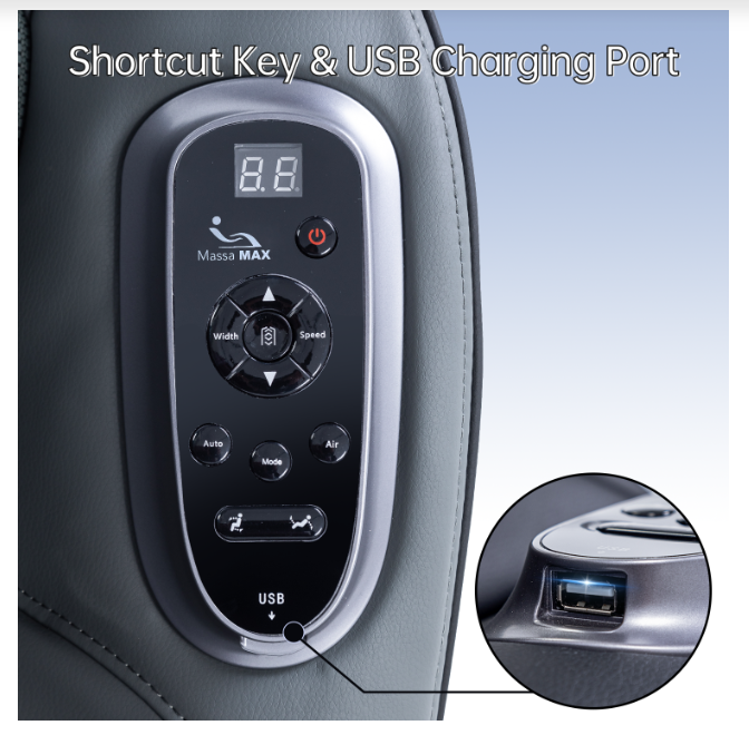 Demo Unit-MassaMAX A158 Massage Chair Full Body Zero Gravity