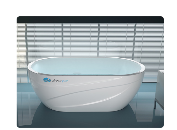 Dreampod- Ice Series - Ice Bath Fiberglass Tub with Chiller