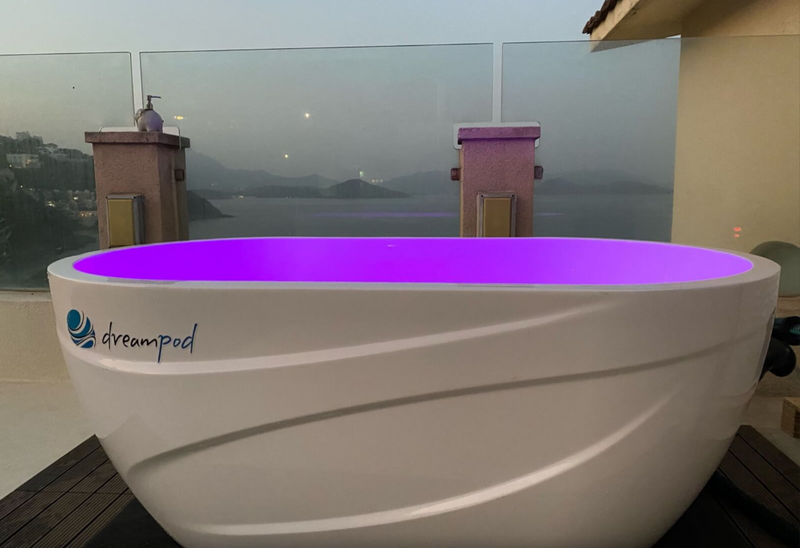 Dreampod- Ice Series - Ice Bath Fiberglass Tub with Chiller