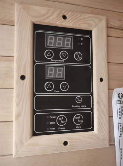 Mega Sale- New Westinghouse 3100 Hemlock Infrared Sauna with LED Light Therapy - 3 Person Sauna with Chromotherapy Lights & Low EMF