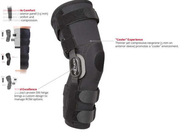 Enovis - DONJOY PLAYMAKER II Hinged Knee Brace
