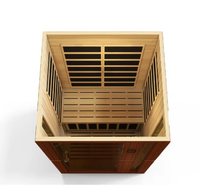 *GDI - Dynamic "Vittoria" 2 Person Indoor Sauna  Low EMF FAR Infrared Sauna (Canadian Hemlock) DYN-6220-01