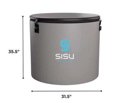 SISU - The KEMI Barrel "Lite" Cold Plunge in Gray